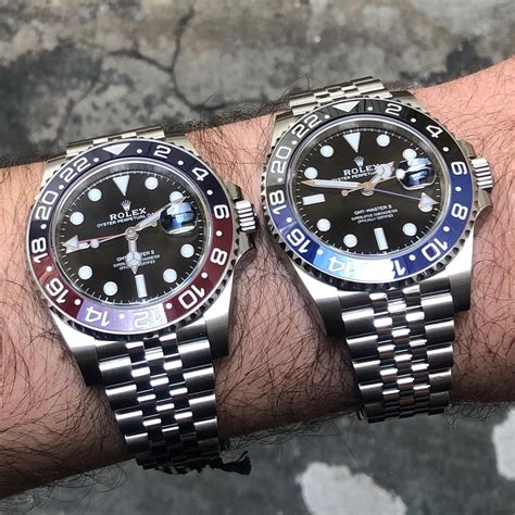 rolex batman second hand